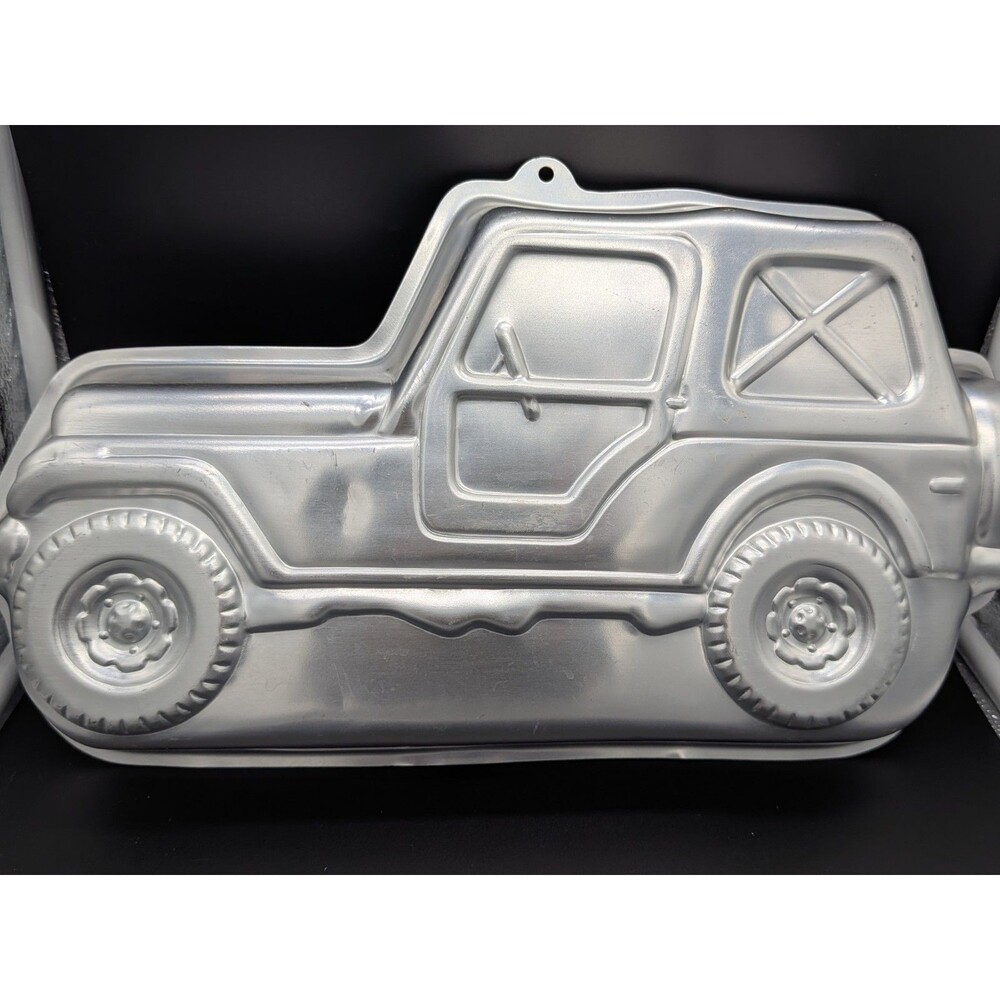 Vtg 1984 Wilton Trail Rider Jeep Wrangler Cake Baking Pan 502-4050 Off Road Rare